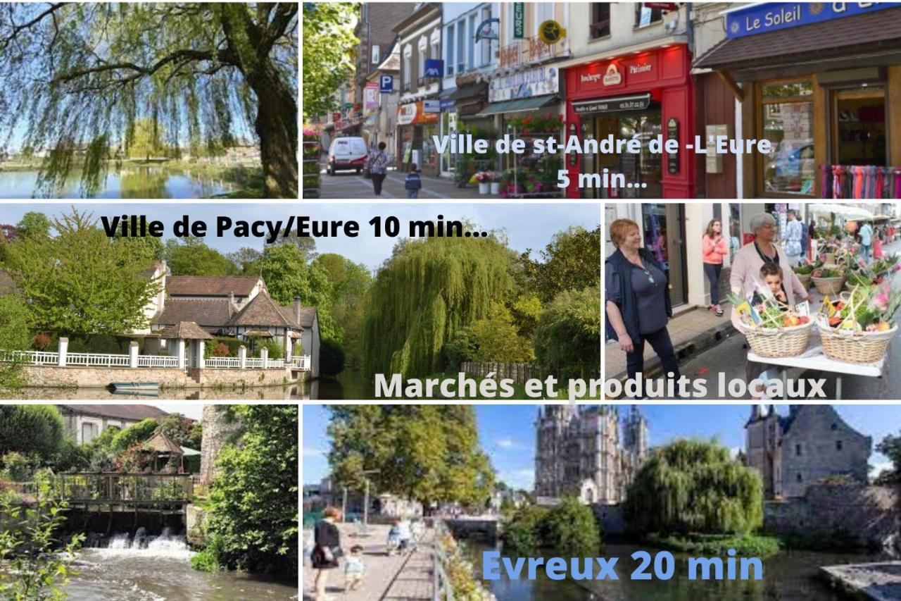 Gîte la Fontaine -Cozy-1H de Paris -Jacuzzi privatif La Boissiere  Extérieur photo